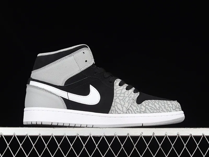 All categories Air Jordan Jordan series basketball shoes Air Jordan 1 Mid G version pure original Air Jordan 1 Mid "Elephant Toe" AJ1 Joe 1 crackle elephant Chinese basketball shoes DM1200-016